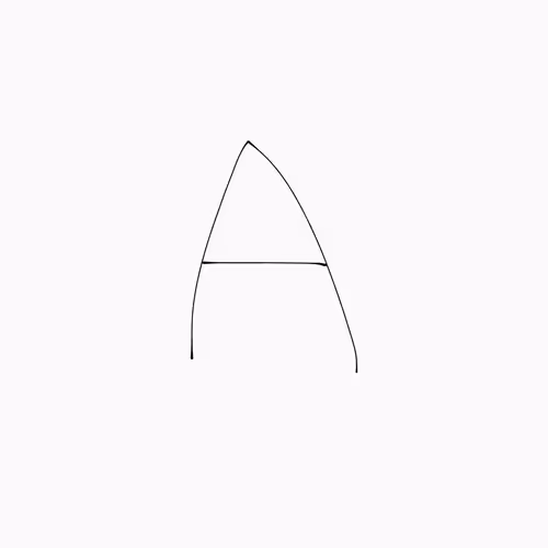 Letters of the alphabet