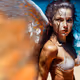all neon angel