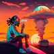 alone chill mood