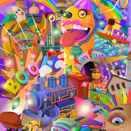 Amusement Park Of Happiness