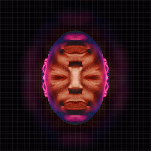 Ancient tribal faces
