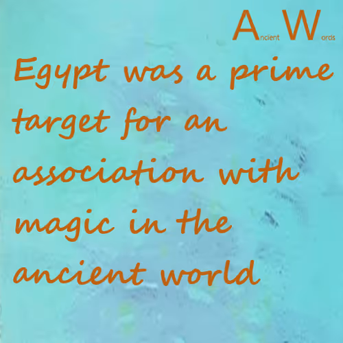 Ancient Words