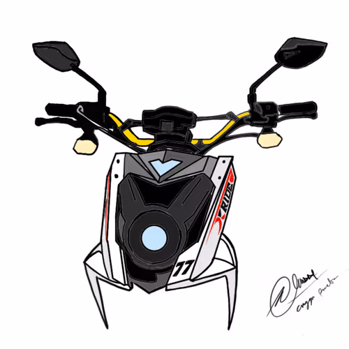 X-RIDE SKETCH NFT