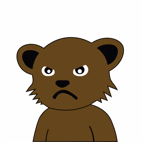 Angry Bear Cub