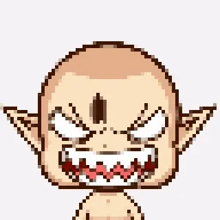 angry toto           -pixel version- - old
