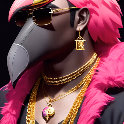 Angry Big Bad Flamingos