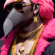 Angry Big Bad Flamingos