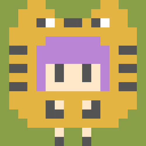 Animal Costume Girls pixel