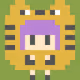 Animal Costume Girls pixel