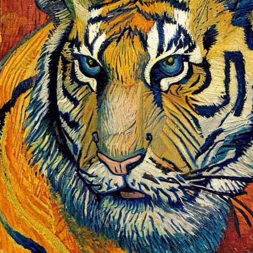 Animal Van Gogh Paintings