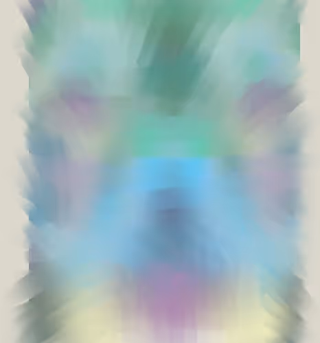 animals behind glass - old