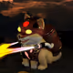 animate 3D dog NFT