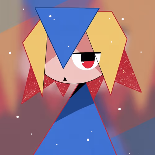 Anime Abstract Minimalist illustration
