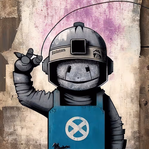 Anime by Banksy - old