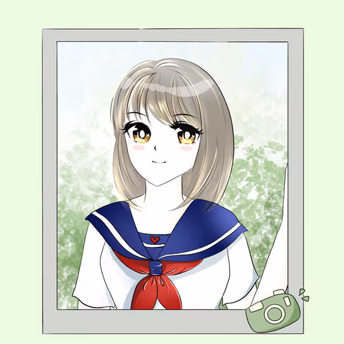 Anime Polaroid Album - old