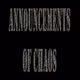 Announcements of Chaos