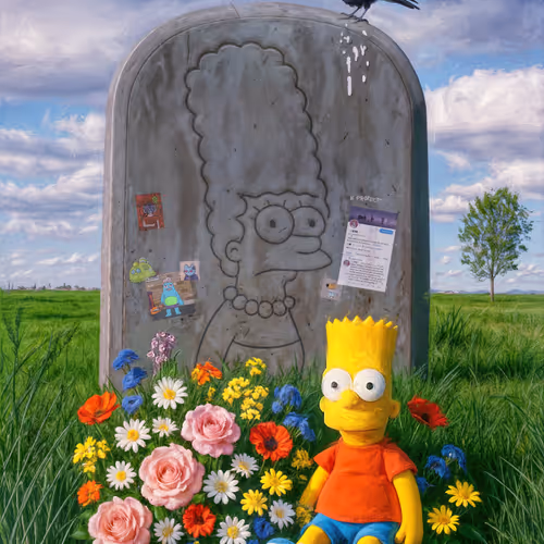 ANOTHER ONE GONE TOO SOON by BEEPLE