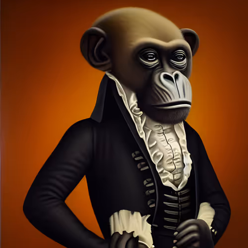 Ape in 18th century