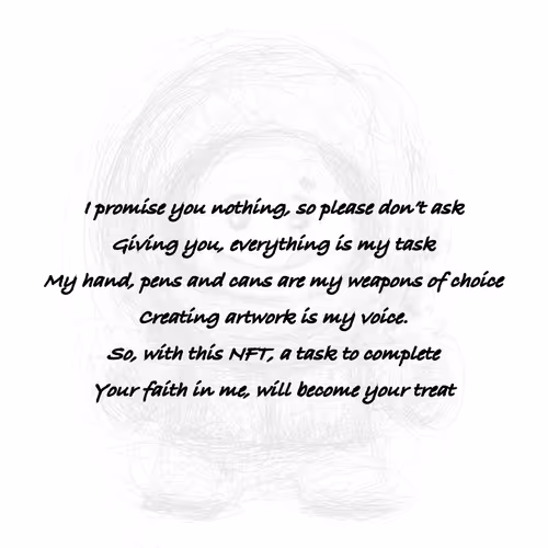 A promise of nothing