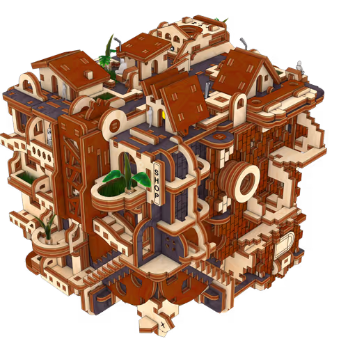 Puzzle box Architecto