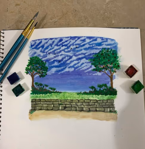 MyArt Work (Oil & Water paiting)