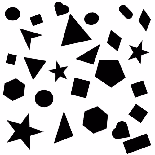 Art of random shapes