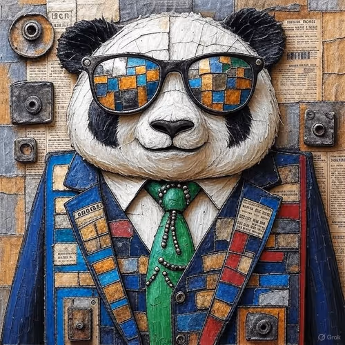 Art Panda Mosaic
