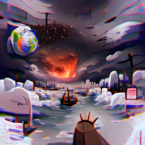 Art drawn by an artificial intelligence