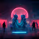 Artificial Neon World - old