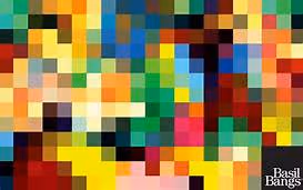 art of a pixelated world