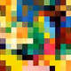 art of a pixelated world