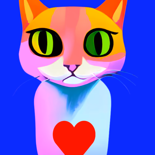 Artsy Kitty By Savaverse