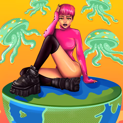 The whole world at my feet