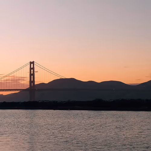 As lonely as the bridge and seagull
