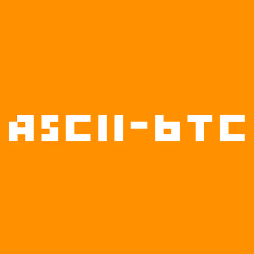 ASCII BTC