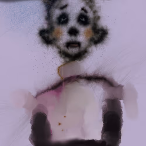 Asexual shy boy - old