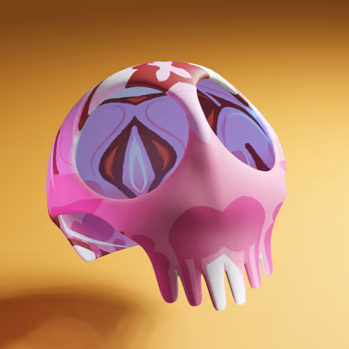 a skull head