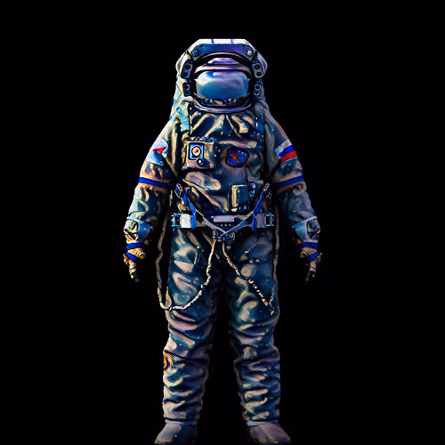 Astronaut Into The Abyss - old