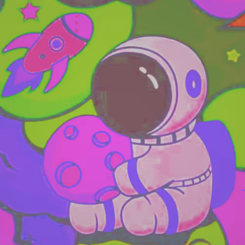 ASTRONAUT TAKE A MOON