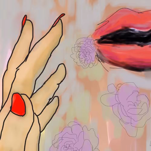 Atractive woman - old