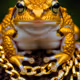 Aura Of Rich Golden Frog