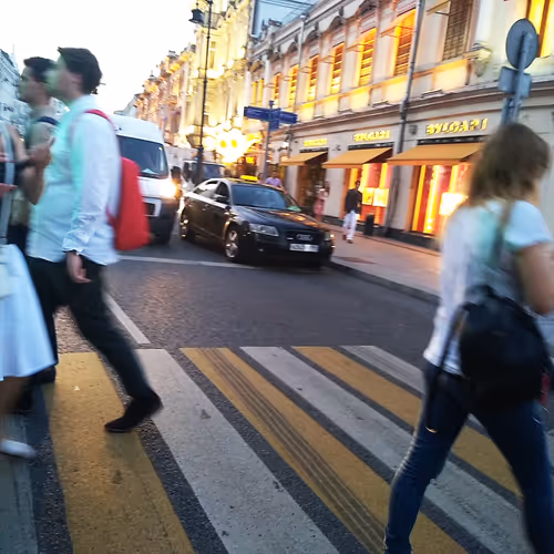 author's photos of a street photographer