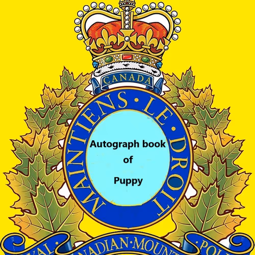 Autograph book of puppy - old