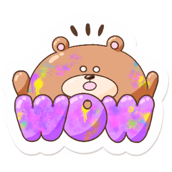 bears sticker collection