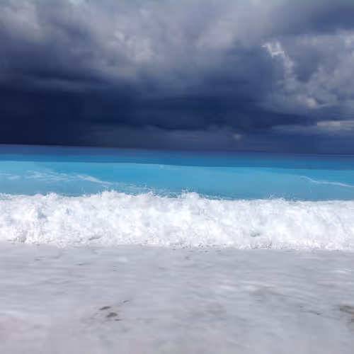Azure raindrops