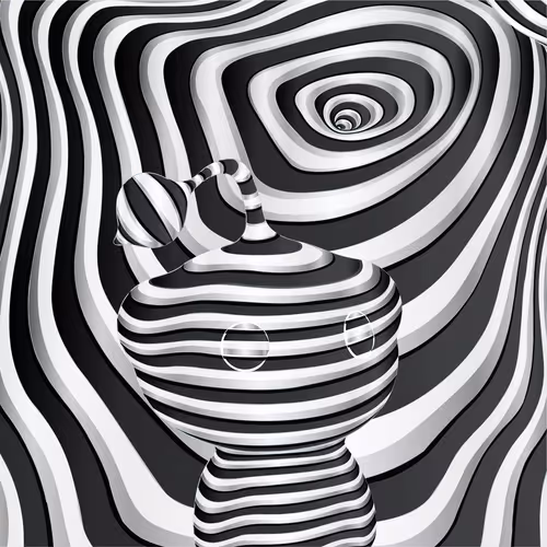 B?W by icono x Reddit Collectible Avatars