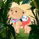 baby lion travel - old