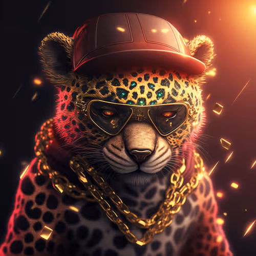 Baby Lion and Baby Leopard Luxury