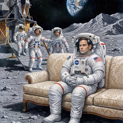 BACK ON THE MOON