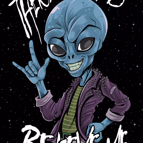 Bad Ass Alien Poster Collection